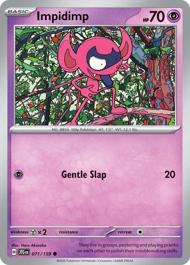Impidimp (071/159) [Scarlet & Violet: Journey Together] | Exor Games New Glasgow