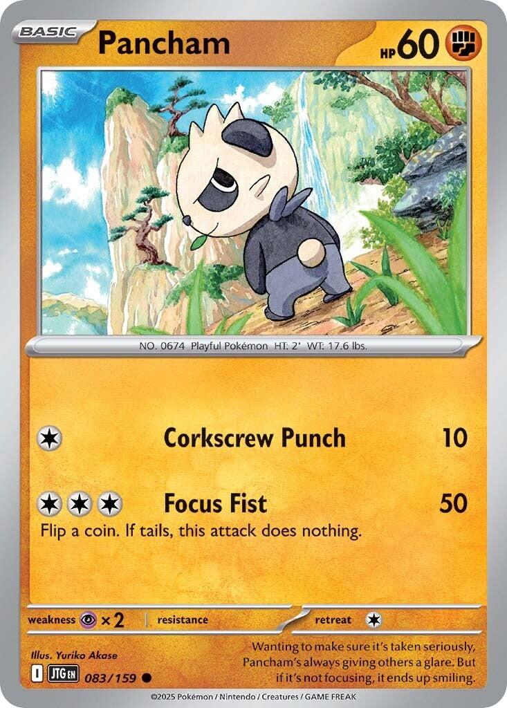 Pancham (083/159) [Scarlet & Violet: Journey Together] | Exor Games New Glasgow