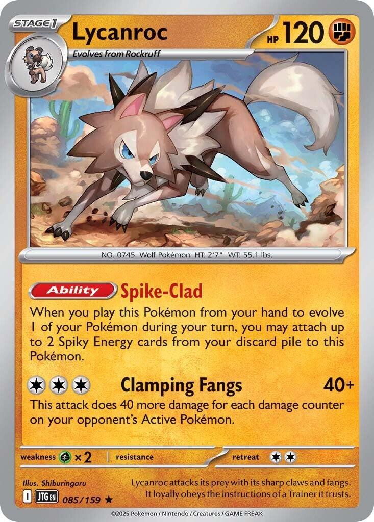 Lycanroc (085/159) [Scarlet & Violet: Journey Together] | Exor Games New Glasgow