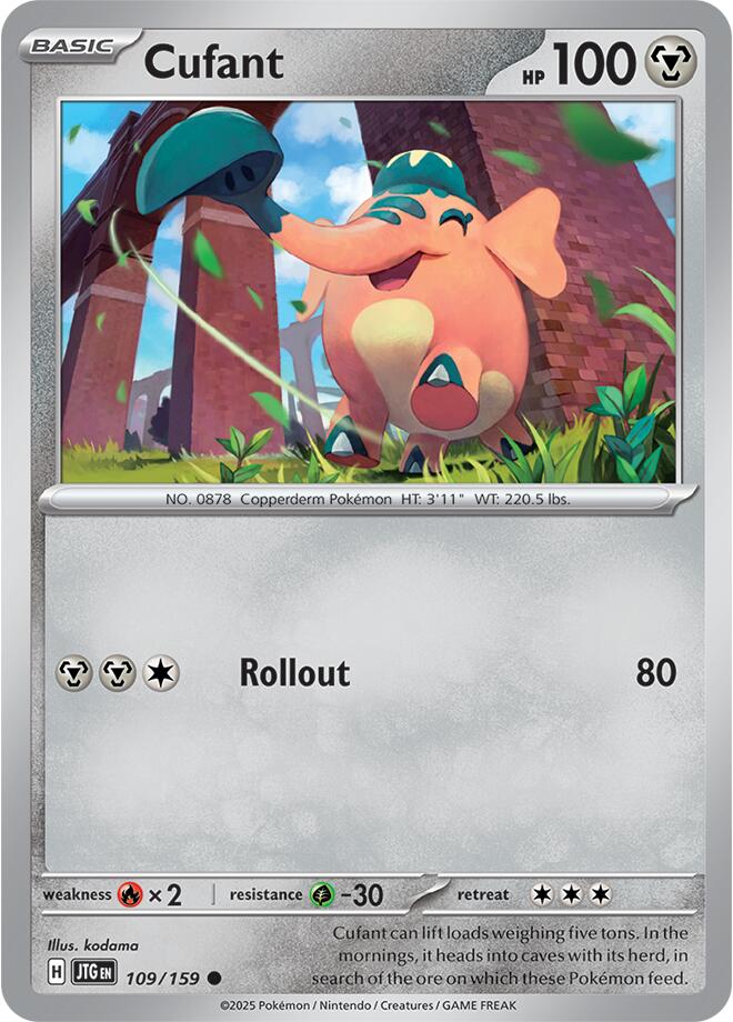 Cufant (109/159) [Scarlet & Violet: Journey Together] | Exor Games New Glasgow