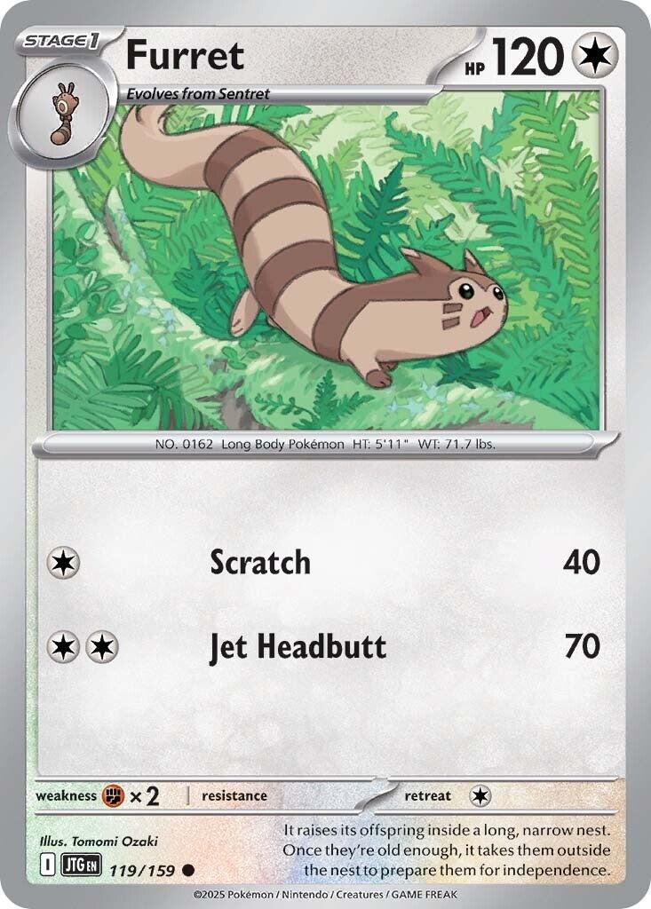 Furret (119/159) [Scarlet & Violet: Journey Together] | Exor Games New Glasgow