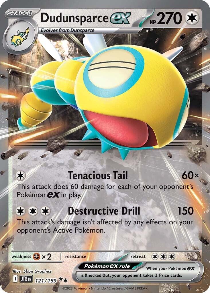 Dudunsparce ex (121/159) [Scarlet & Violet: Journey Together] | Exor Games New Glasgow