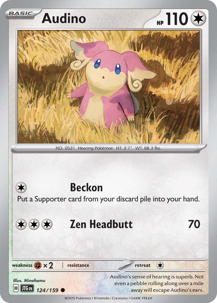 Audino (124/159) [Scarlet & Violet: Journey Together] | Exor Games New Glasgow