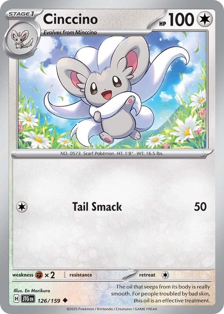 Cinccino (126/159) [Scarlet & Violet: Journey Together] | Exor Games New Glasgow