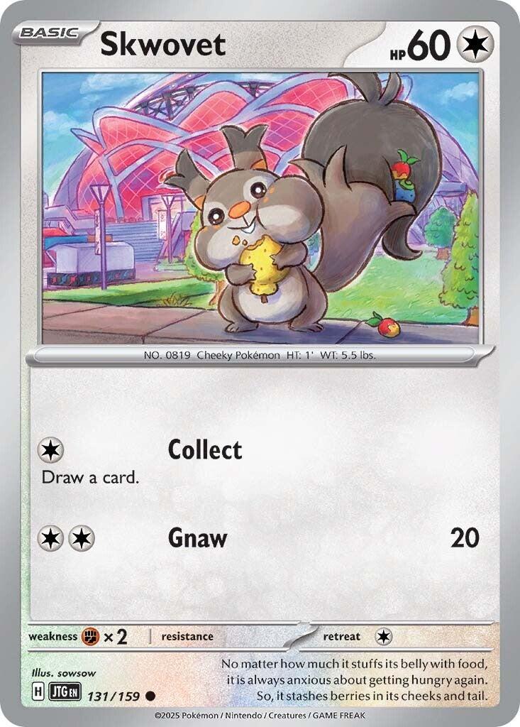 Skwovet (131/159) [Scarlet & Violet: Journey Together] | Exor Games New Glasgow