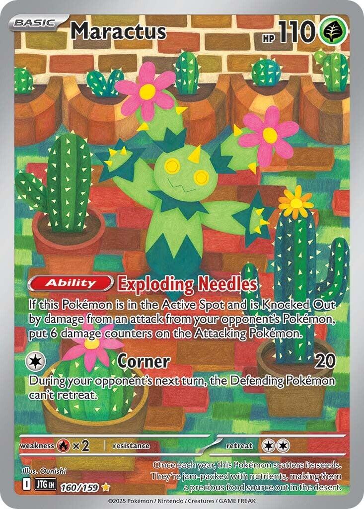 Maractus (160/159) [Scarlet & Violet: Journey Together] | Exor Games New Glasgow
