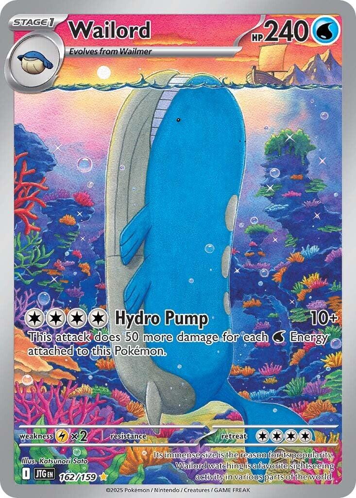 Wailord (162/159) [Scarlet & Violet: Journey Together] | Exor Games New Glasgow
