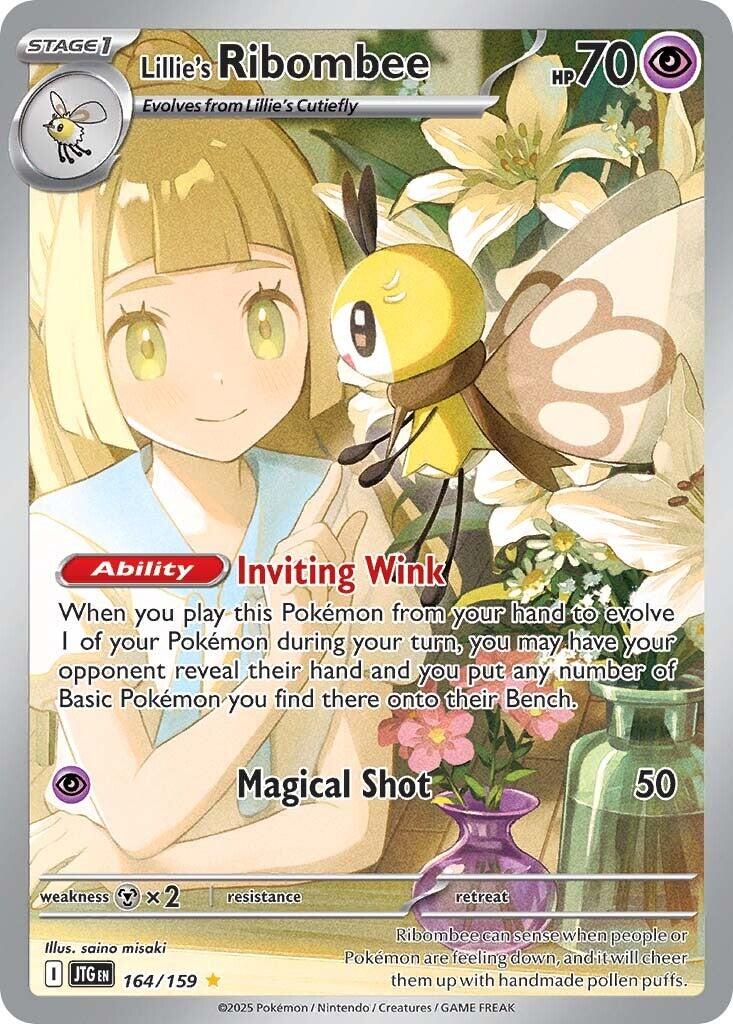 Lillie's Ribombee (164/159) [Scarlet & Violet: Journey Together] | Exor Games New Glasgow