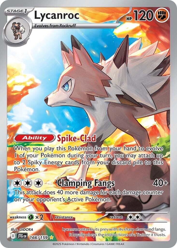 Lycanroc (166/159) [Scarlet & Violet: Journey Together] | Exor Games New Glasgow