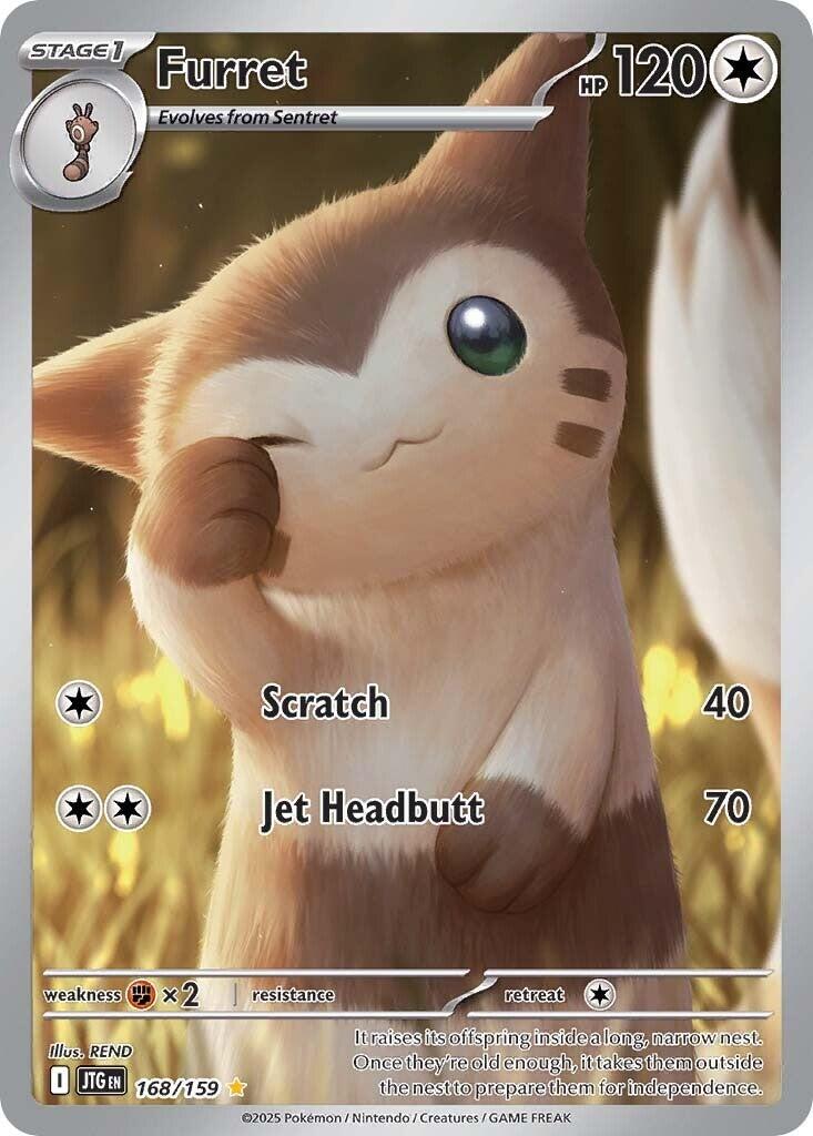 Furret (168/159) [Scarlet & Violet: Journey Together] | Exor Games New Glasgow