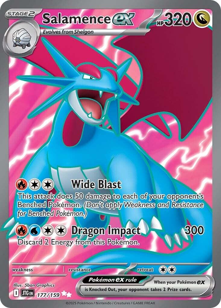 Salamence ex (177/159) [Scarlet & Violet: Journey Together] | Exor Games New Glasgow