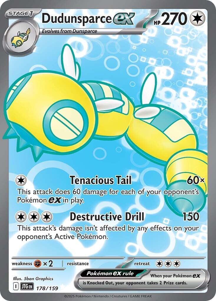 Dudunsparce ex (178/159) [Scarlet & Violet: Journey Together] | Exor Games New Glasgow