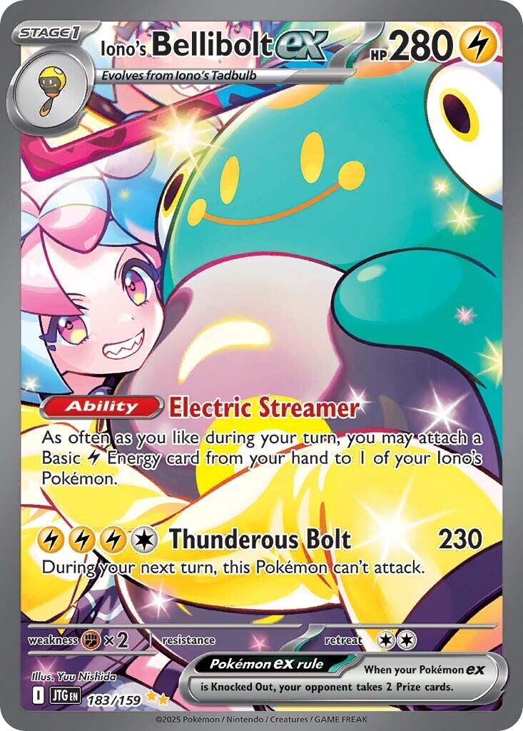 Iono's Bellibolt ex (183/159) [Scarlet & Violet: Journey Together] | Exor Games New Glasgow