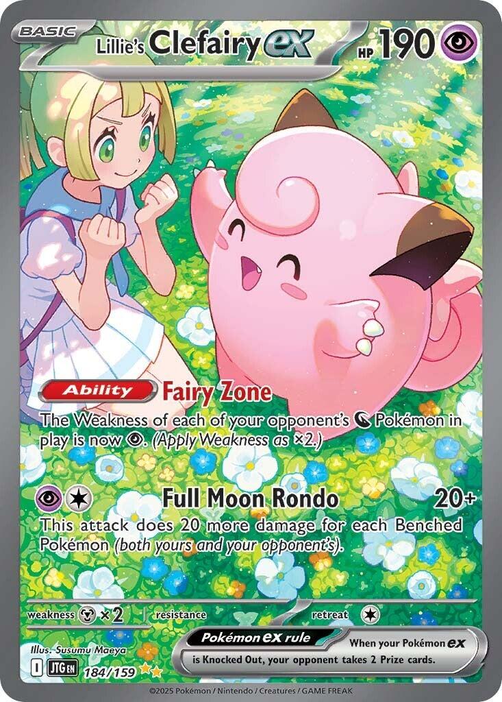 Lillie's Clefairy ex (184/159) [Scarlet & Violet: Journey Together] | Exor Games New Glasgow