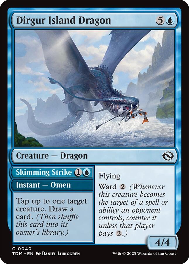 Dirgur Island Dragon [Tarkir: Dragonstorm] | Exor Games New Glasgow