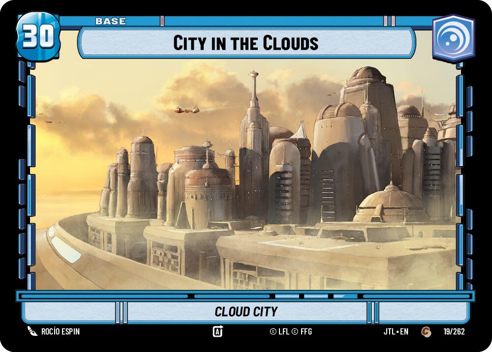 City in the Clouds // X-Wing (019/262 // T02/T04) (019/262 // T02/T04) [Jump to Lightspeed] | Exor Games New Glasgow