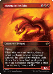 Magmatic Hellkite (Borderless) [Tarkir: Dragonstorm] | Exor Games New Glasgow