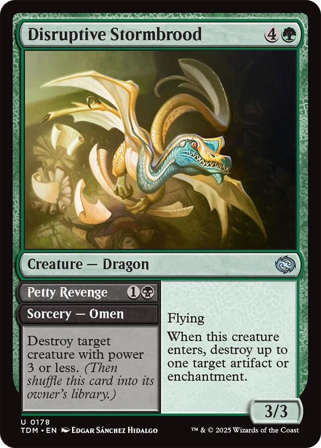 Disruptive Stormbrood [Tarkir: Dragonstorm] | Exor Games New Glasgow