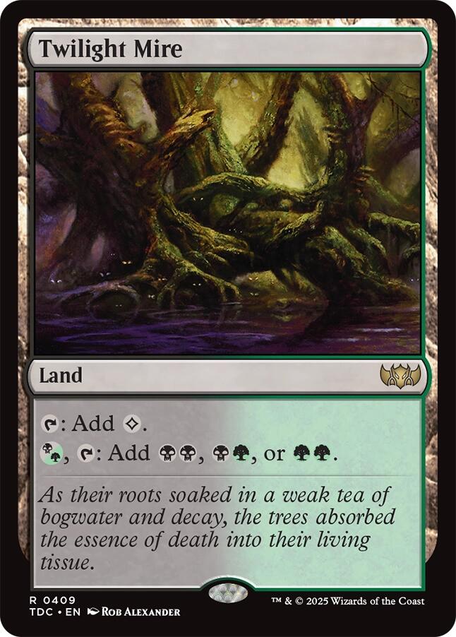 Twilight Mire [Tarkir: Dragonstorm Commander] | Exor Games New Glasgow