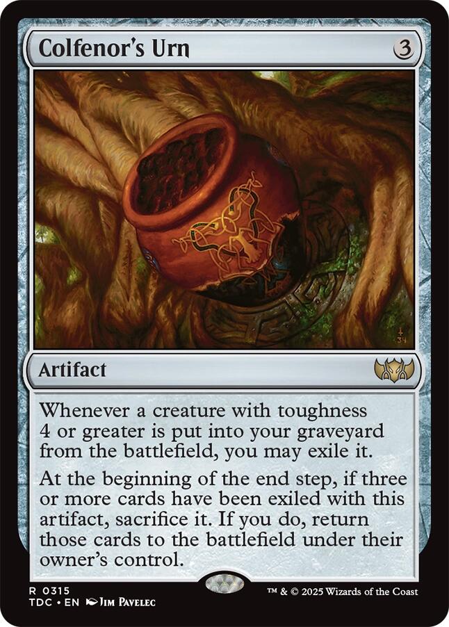 Colfenor's Urn [Tarkir: Dragonstorm Commander] | Exor Games New Glasgow