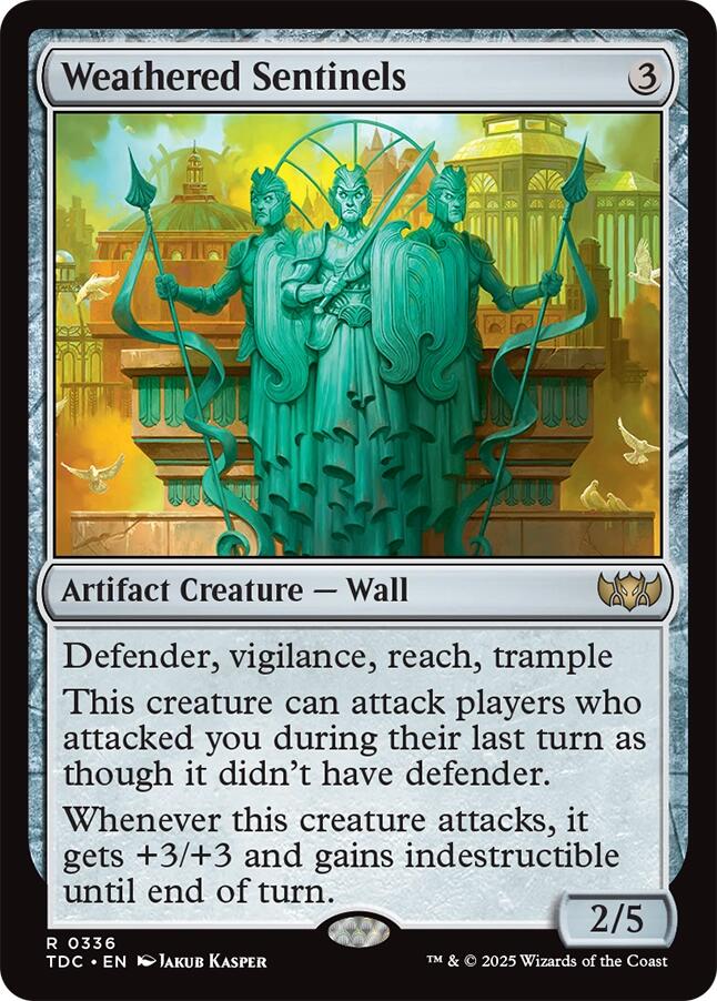 Weathered Sentinels [Tarkir: Dragonstorm Commander] | Exor Games New Glasgow