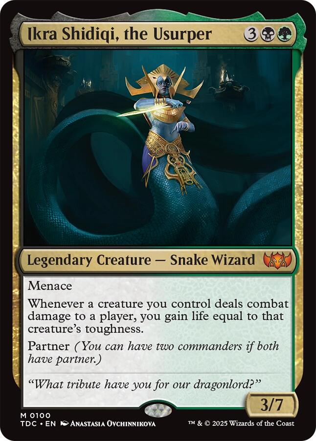 Ikra Shidiqi, the Usurper [Tarkir: Dragonstorm Commander] | Exor Games New Glasgow
