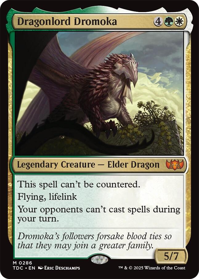 Dragonlord Dromoka [Tarkir: Dragonstorm Commander] | Exor Games New Glasgow