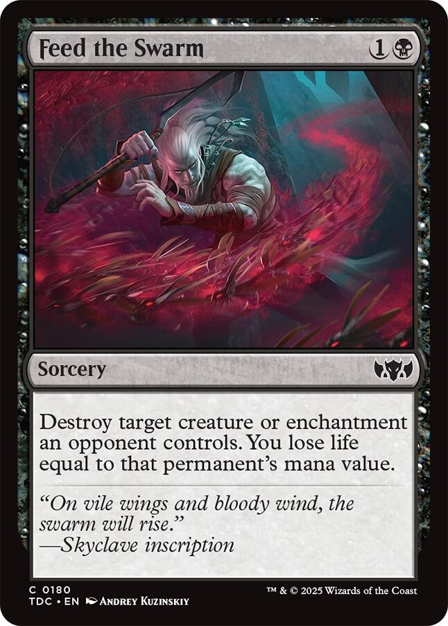 Feed the Swarm [Tarkir: Dragonstorm Commander] | Exor Games New Glasgow