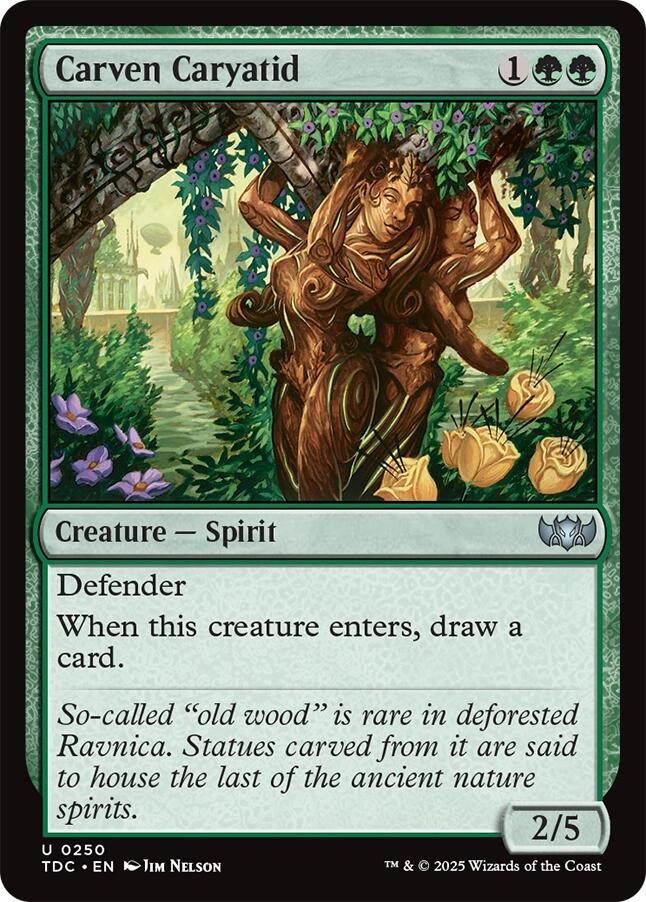 Carven Caryatid [Tarkir: Dragonstorm Commander] | Exor Games New Glasgow