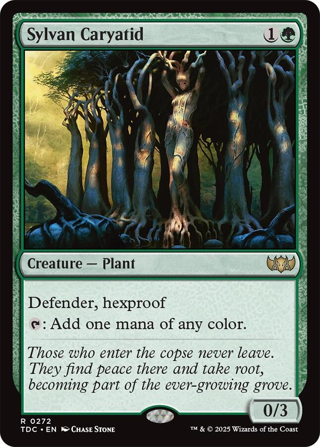 Sylvan Caryatid [Tarkir: Dragonstorm Commander] | Exor Games New Glasgow