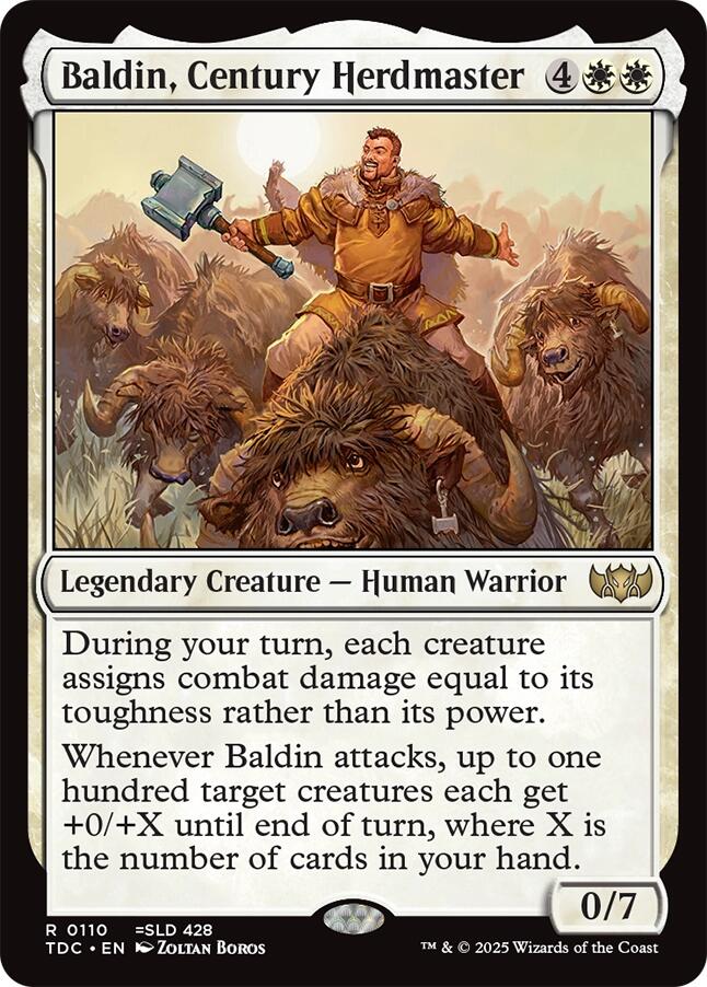 Baldin, Century Herdmaster [Tarkir: Dragonstorm Commander] | Exor Games New Glasgow