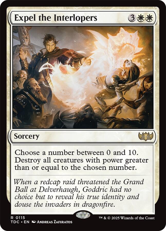 Expel the Interlopers [Tarkir: Dragonstorm Commander] | Exor Games New Glasgow
