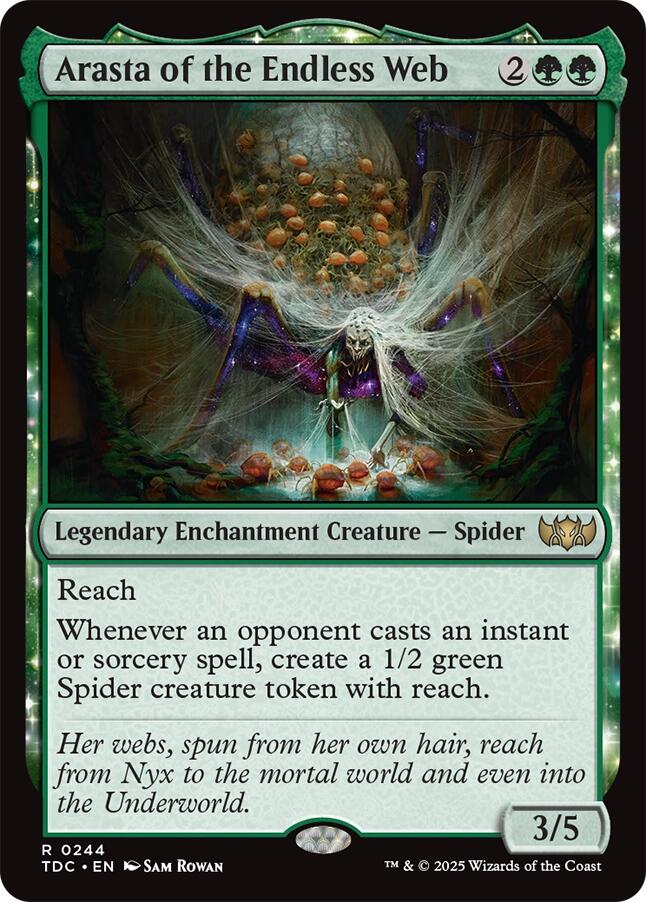 Arasta of the Endless Web [Tarkir: Dragonstorm Commander] | Exor Games New Glasgow
