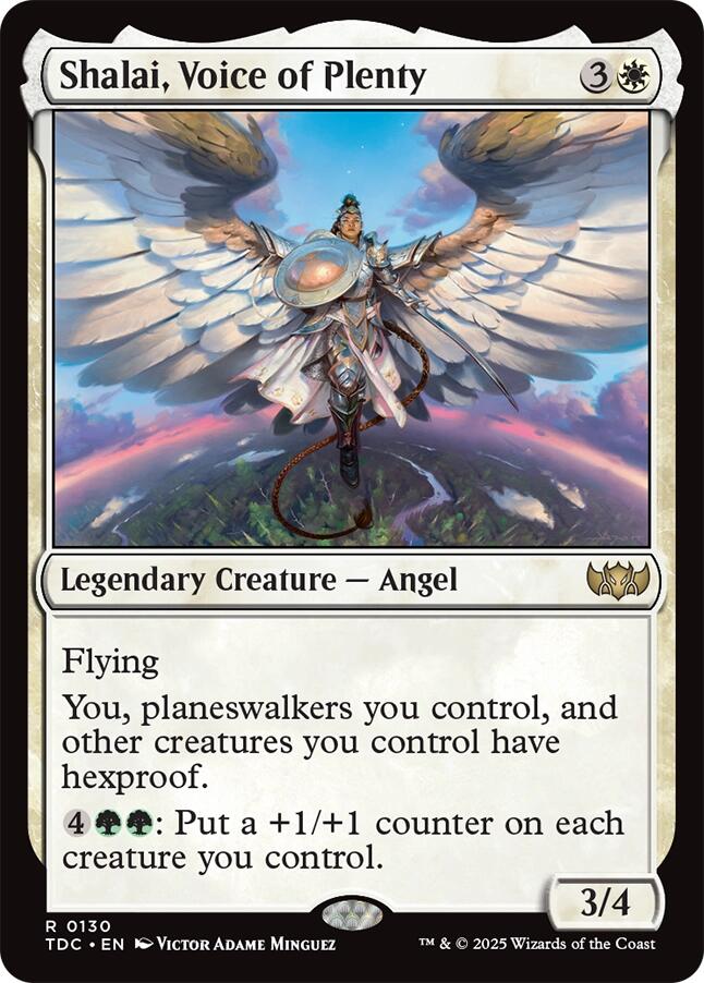 Shalai, Voice of Plenty [Tarkir: Dragonstorm Commander] | Exor Games New Glasgow