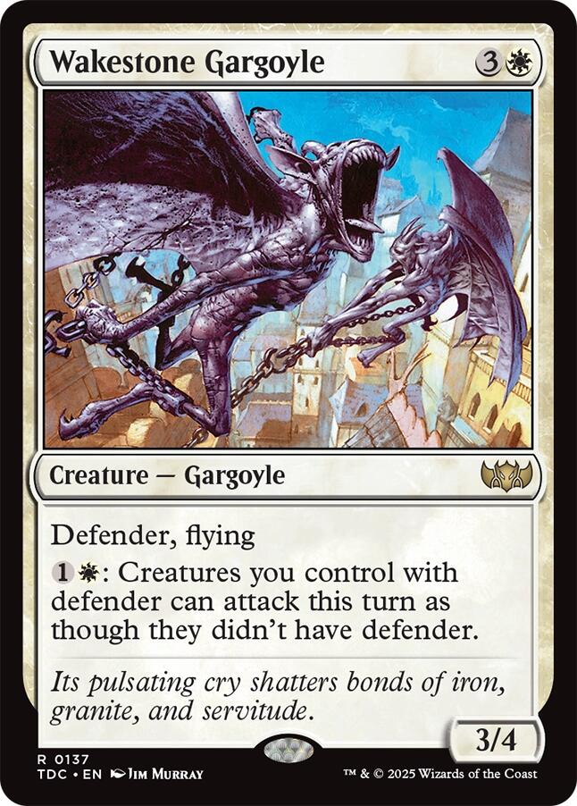 Wakestone Gargoyle [Tarkir: Dragonstorm Commander] | Exor Games New Glasgow