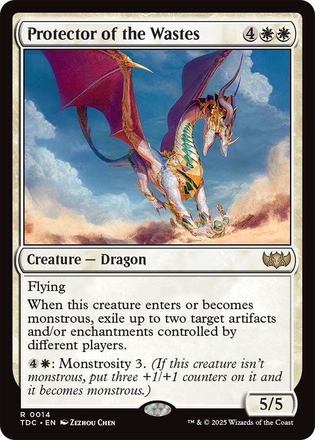 Protector of the Wastes [Tarkir: Dragonstorm Commander] | Exor Games New Glasgow