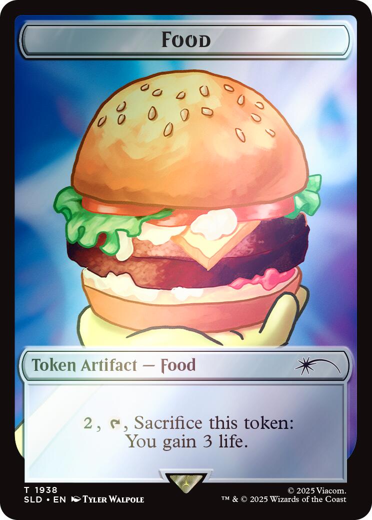 Food Token (1938) (Rainbow Foil) [Secret Lair Drop Series] | Exor Games New Glasgow