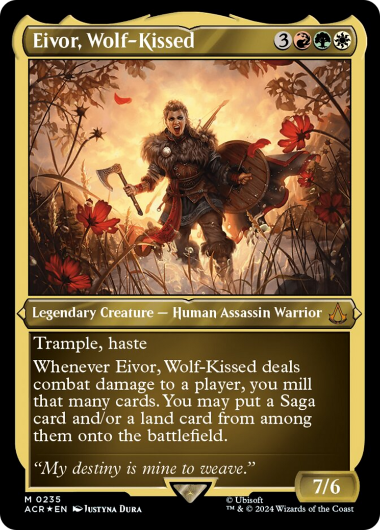 Eivor, Wolf-Kissed (Foil Etched) [Assassin's Creed] | Exor Games New Glasgow