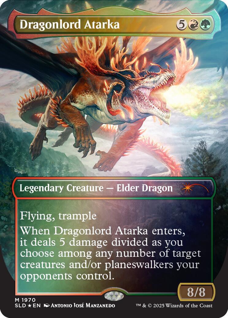 Dragonlord Atarka (Rainbow Foil) [Secret Lair Drop Series] | Exor Games New Glasgow