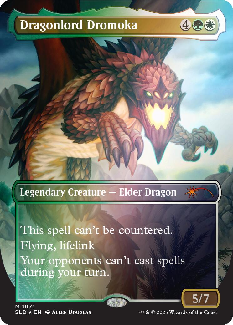 Dragonlord Dromoka (Rainbow Foil) [Secret Lair Drop Series] | Exor Games New Glasgow