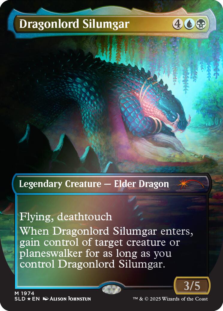 Dragonlord Silumgar (Rainbow Foil) [Secret Lair Drop Series] | Exor Games New Glasgow