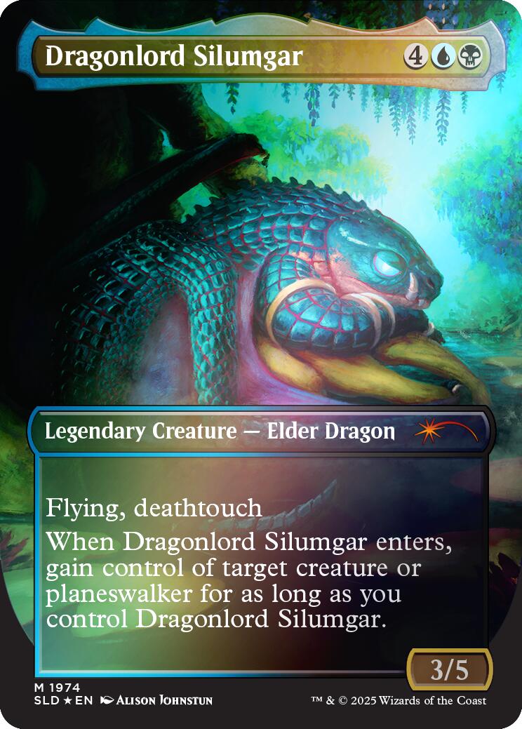 Dragonlord Silumgar (Rainbow Foil) [Secret Lair Drop Series] | Exor Games New Glasgow