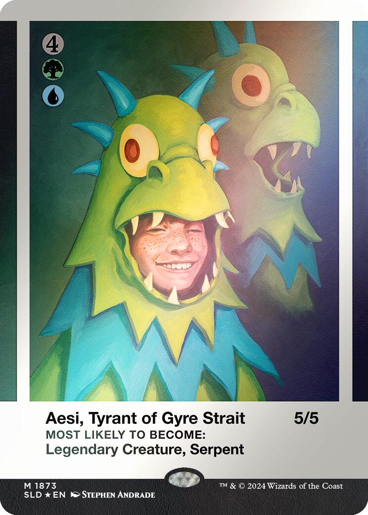 Aesi, Tyrant of Gyre Strait (Rainbow Foil) [Secret Lair Drop Series] | Exor Games New Glasgow