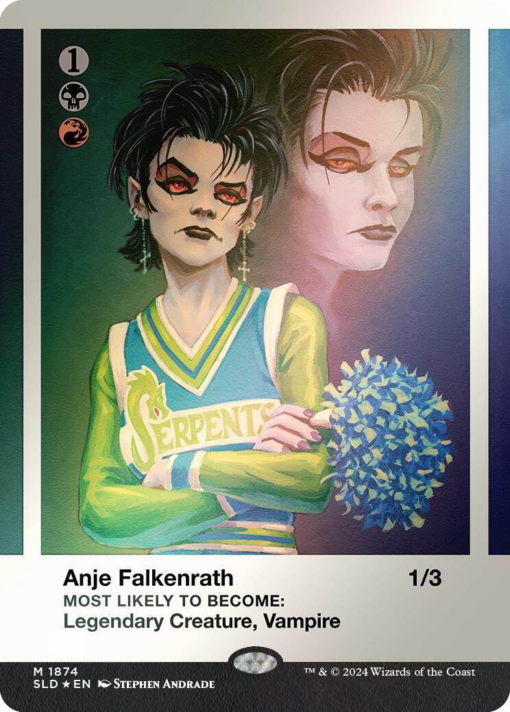 Anje Falkenrath (Rainbow Foil) [Secret Lair Drop Series] | Exor Games New Glasgow