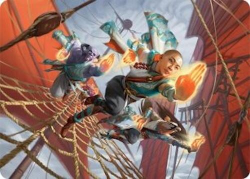 Aligned Heart Art Card (52/54) [Tarkir: Dragonstorm Art Series] | Exor Games New Glasgow