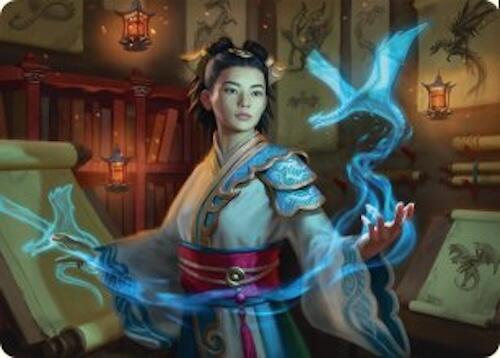 Dragonologist Art Card (6/54) [Tarkir: Dragonstorm Art Series] | Exor Games New Glasgow