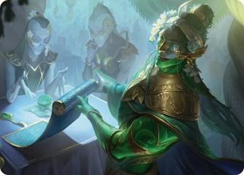 Sibsig Appraiser Art Card (8/54) [Tarkir: Dragonstorm Art Series] | Exor Games New Glasgow