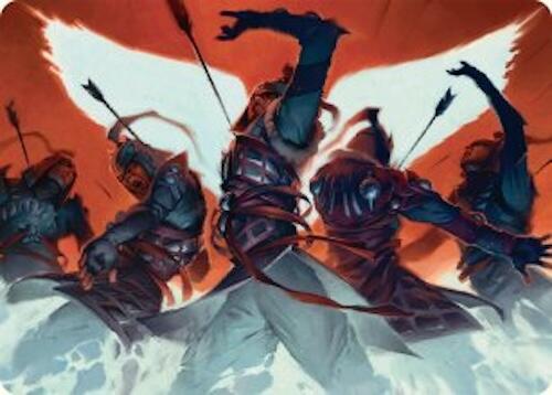 Desperate Measures Art Card (11/54) [Tarkir: Dragonstorm Art Series] | Exor Games New Glasgow