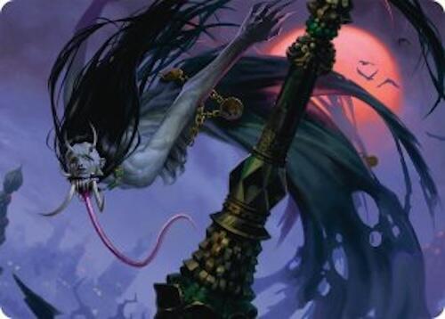 Qarsi Revenant Art Card (12/54) [Tarkir: Dragonstorm Art Series] | Exor Games New Glasgow