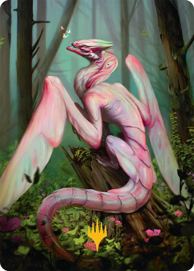 Bloomvine Regent Art Card (46/54) (Gold-Stamped) [Tarkir: Dragonstorm Art Series] | Exor Games New Glasgow